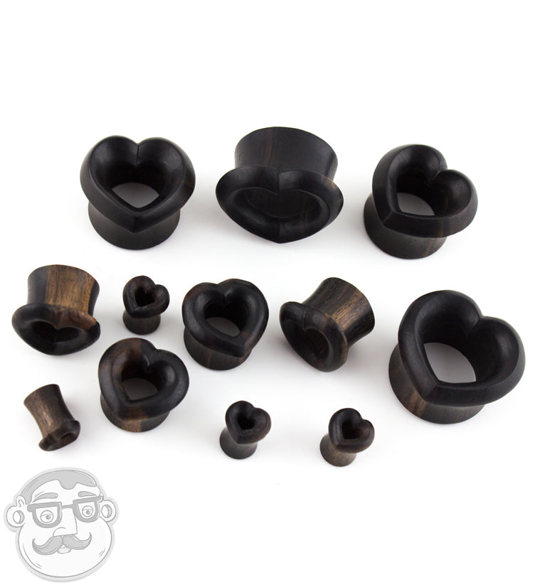 Heart Flare Areng Wood Tunnels