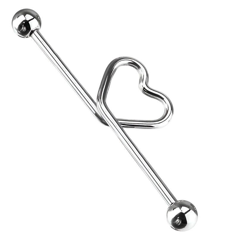Heart Industrial Barbell