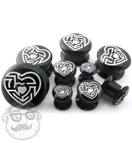 Heart Maze Plugs