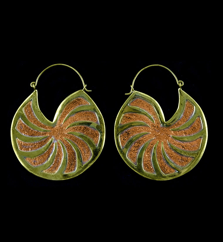 18G Helicoid Brass Hangers