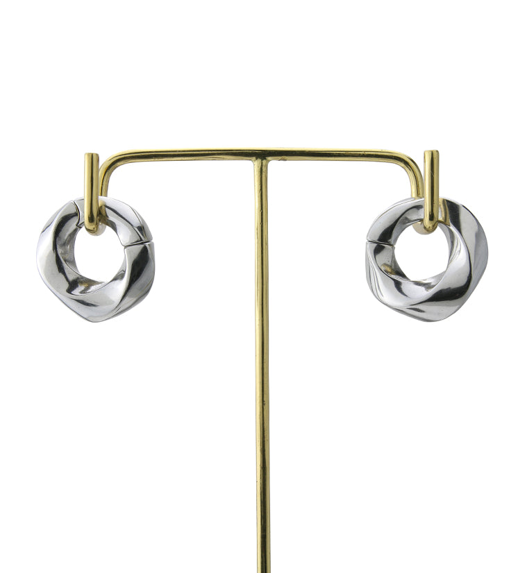 Helix Stainless Steel Hinged Ear Weights
