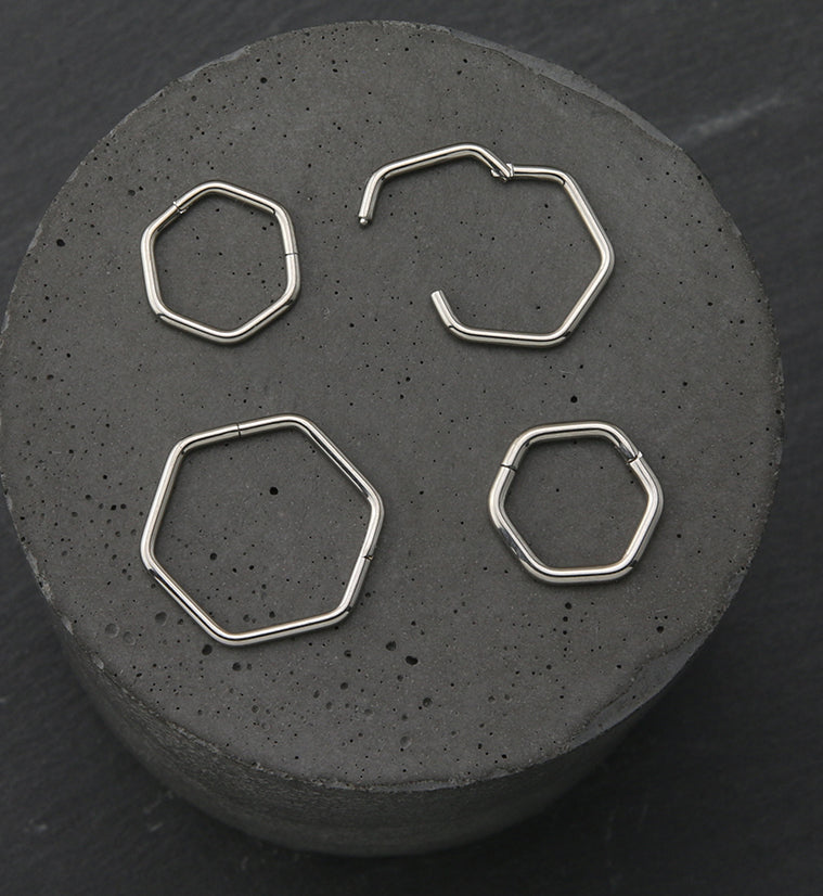 Hex Stainless Steel Hinged Segment Ring