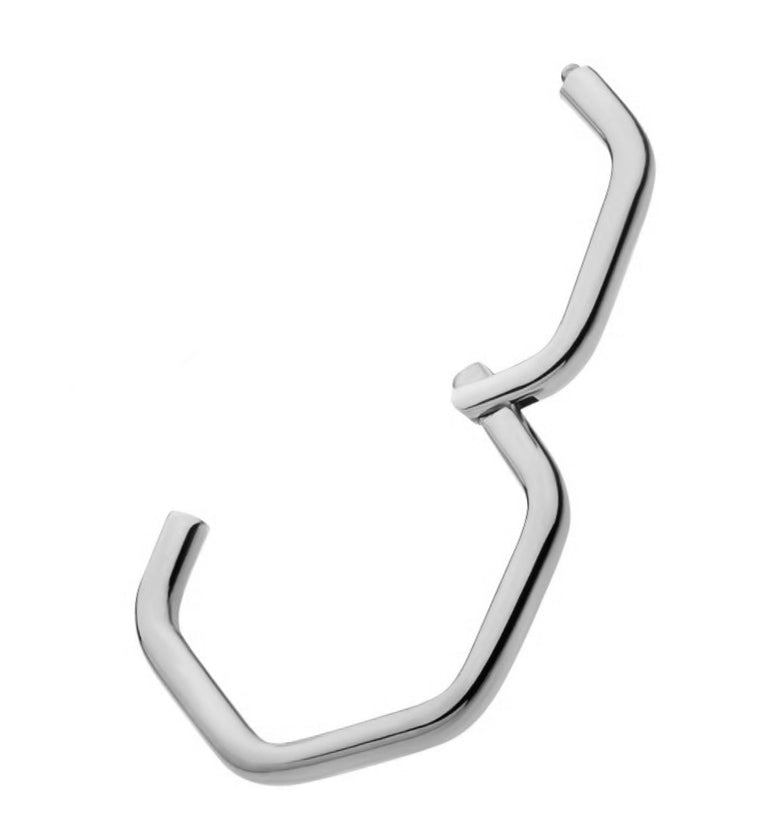 Hex Titanium Hinged Segment Ring
