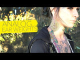 Analog Brass Earrings - Weights