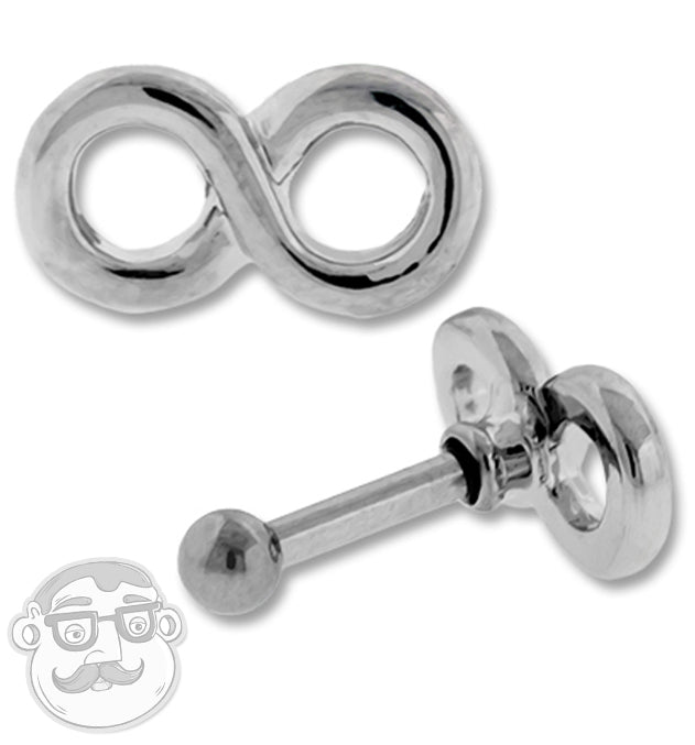 Infinity Tragus / Cartilage Barbell