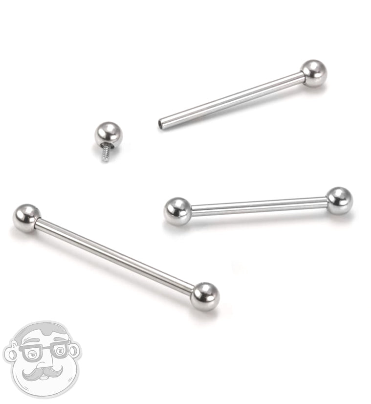 Internally Threaded Stainless Steel Barbell