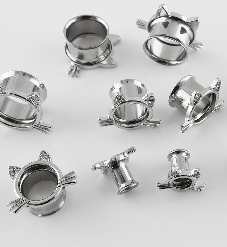 Kitty Cat Stainless Steel Tunnels