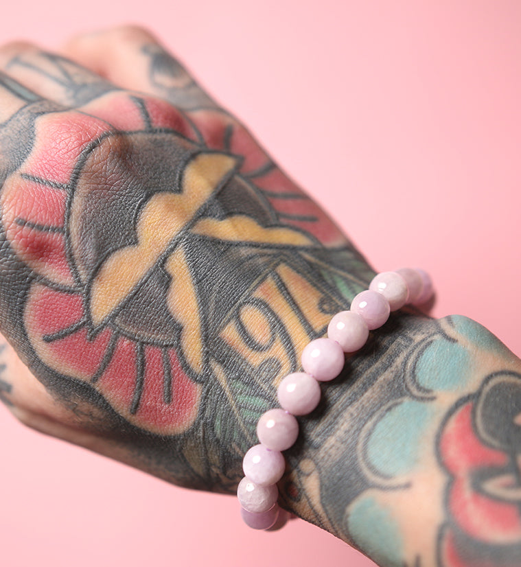 Kunzite Stone Bracelet