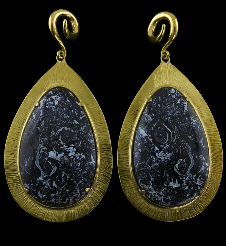 Lament Palm Root Stone Ear Weights