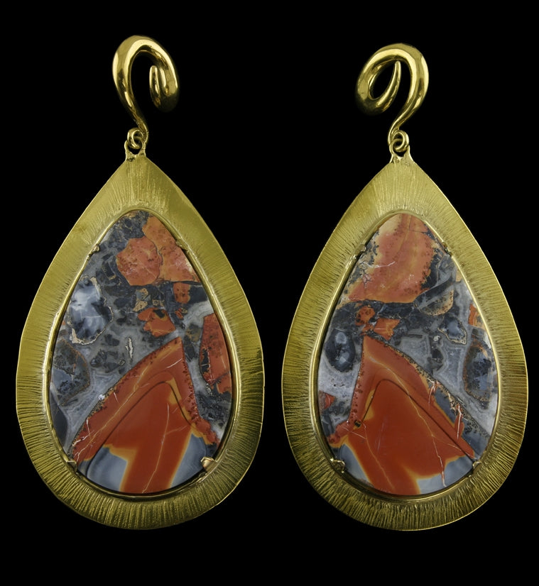 Lament Maligano Jasper Stone Ear Weights