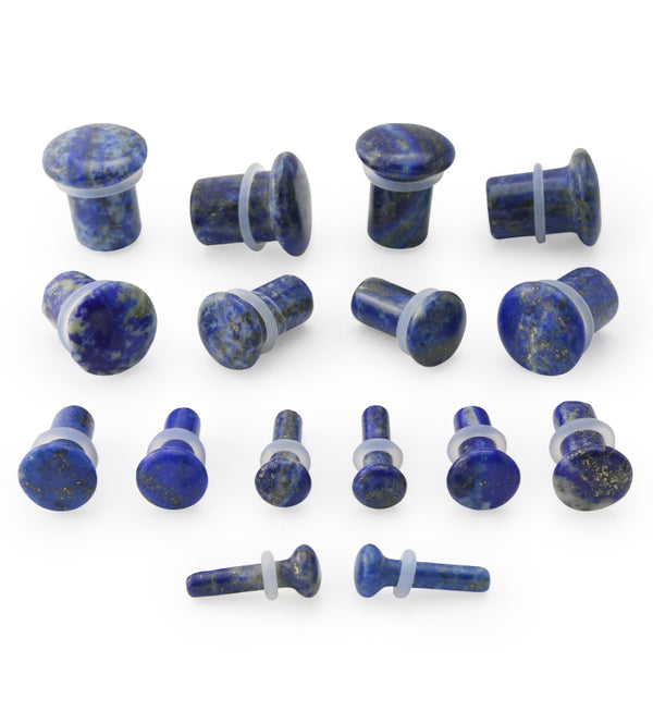 Lapis Lazuli Stone Plugs - Single Flare