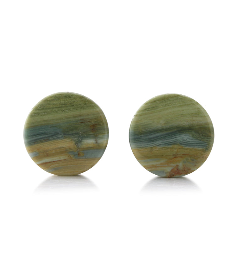 Larsonite Stone Plugs 5/8" (16mm) - Version 1