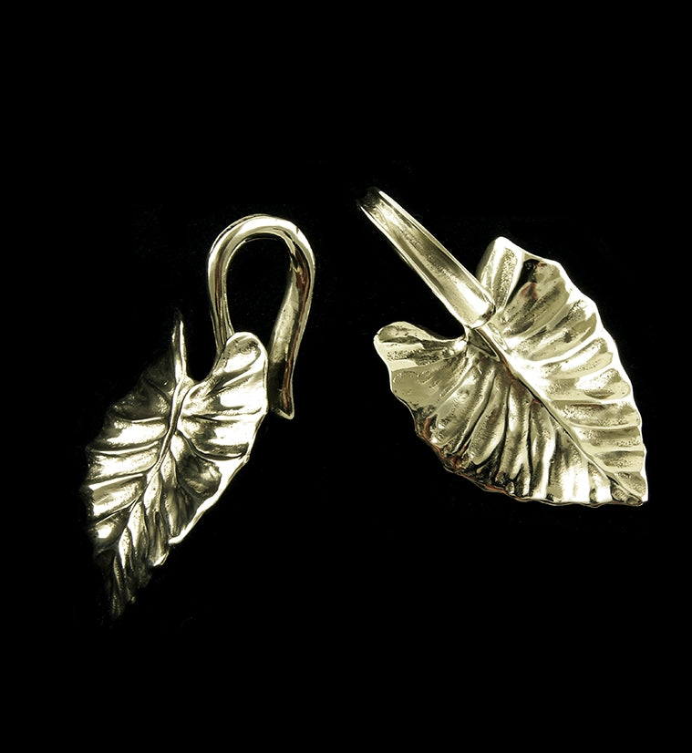 Beech Leaf Brass Ear Weights