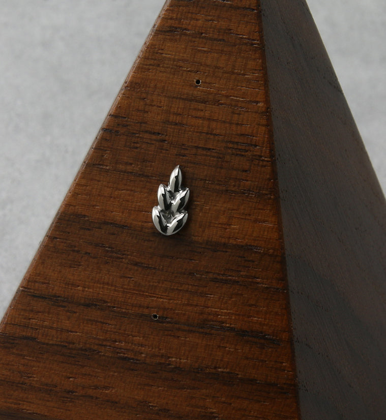 Leaflet Threadless Titanium Top