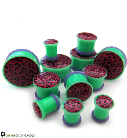 Leopard Green Plugs