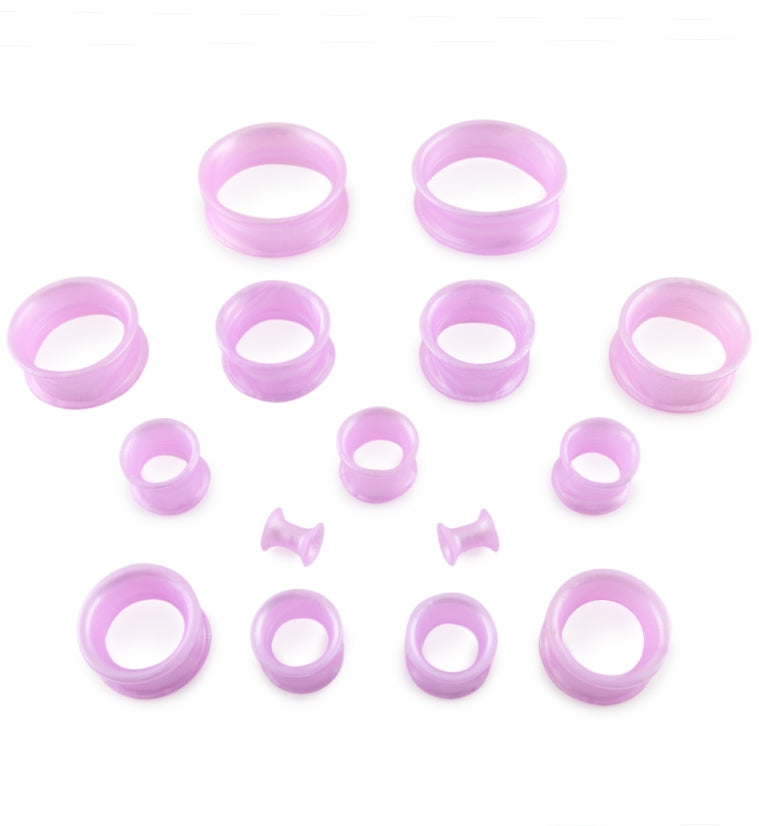 Lilac Metallic Ear Skins