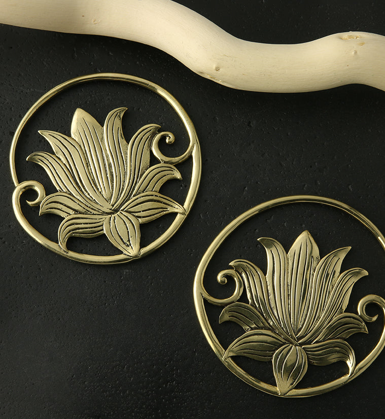 Golden Lotus Ear Weights