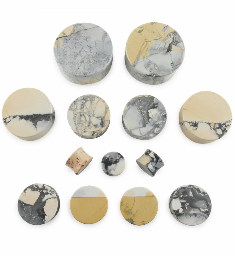 Maligano Jasper Stone Plugs