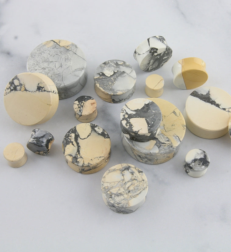 Maligano Jasper Stone Plugs