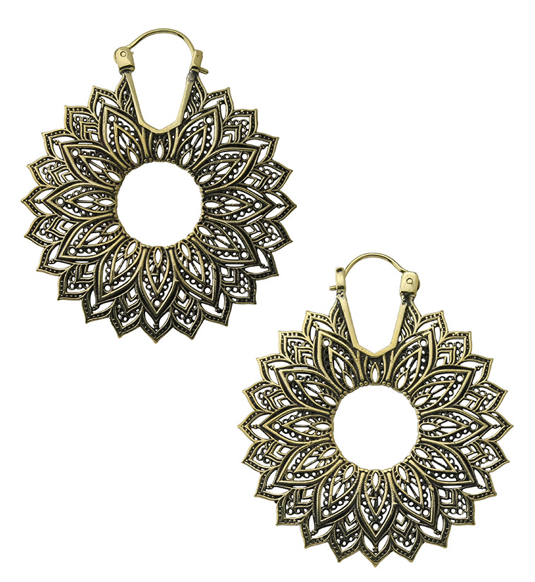 Manda Brass Ear Weights