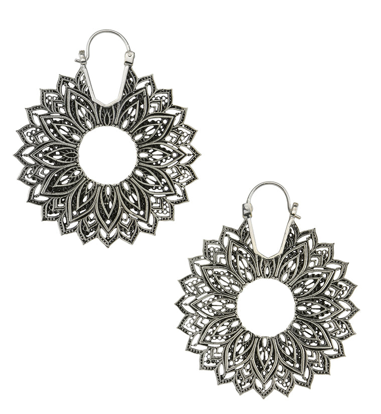 Manda White Brass Ear Weights