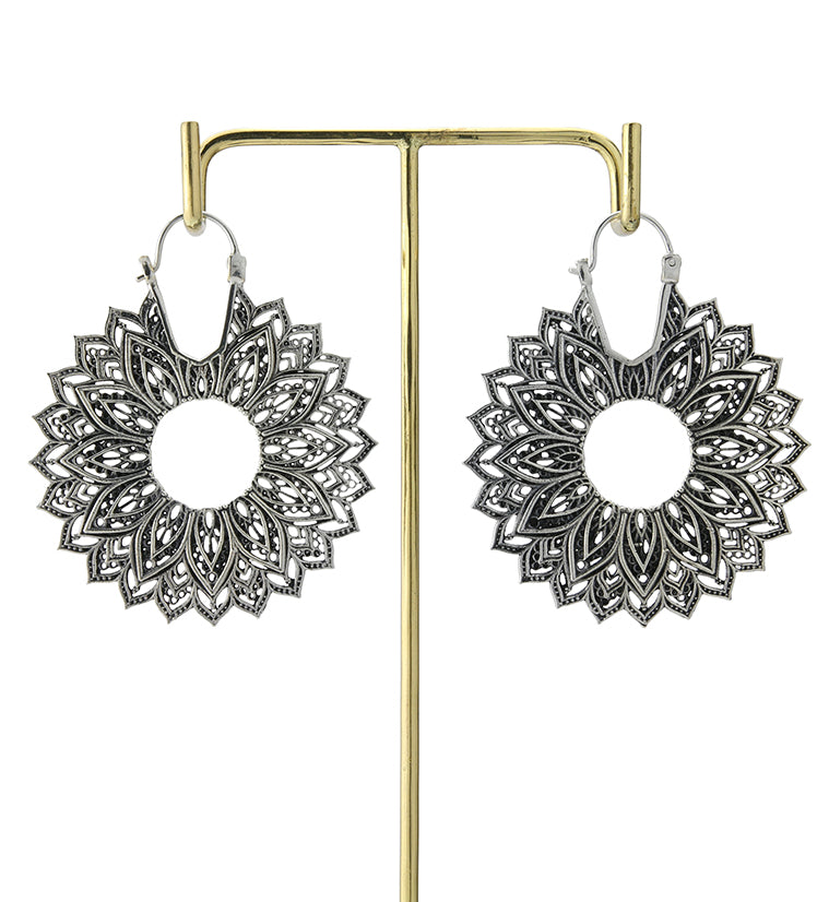 Manda White Brass Ear Weights