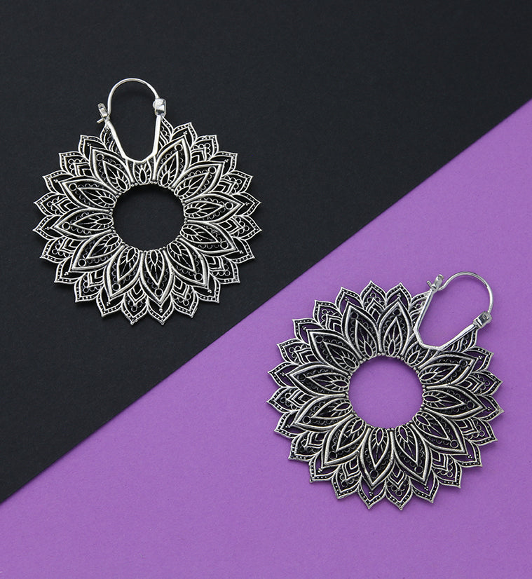 Manda White Brass Ear Weights