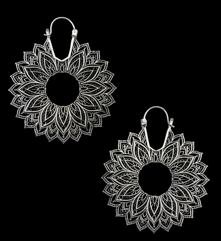 Manda White Brass Ear Weights