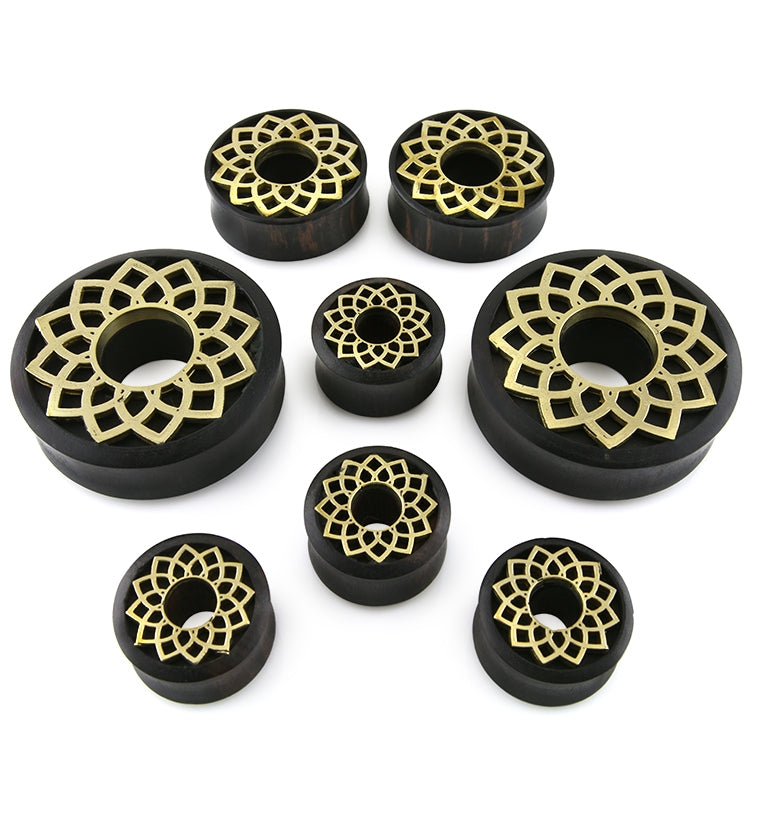 Brass Mandala Areng Wooden Tunnels