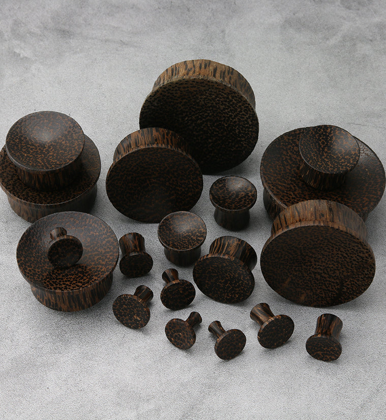 Palm Wood Mayan Flare Plugs