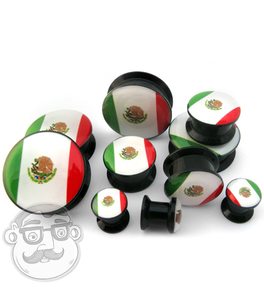 Mexican Flag Plugs