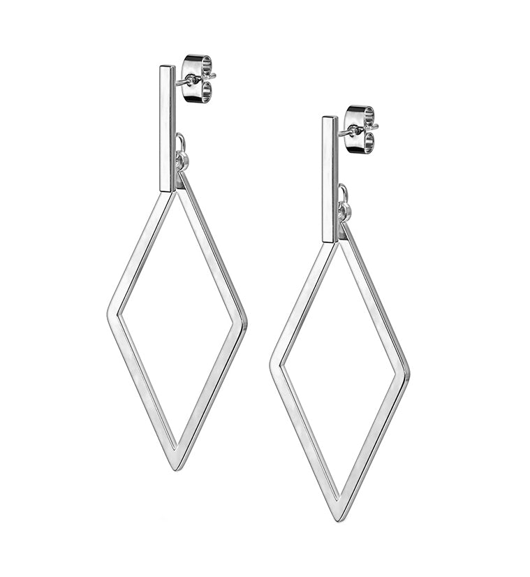Diamond Hanging Earrings