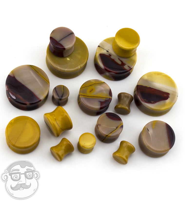 Mookaite Stone Plugs
