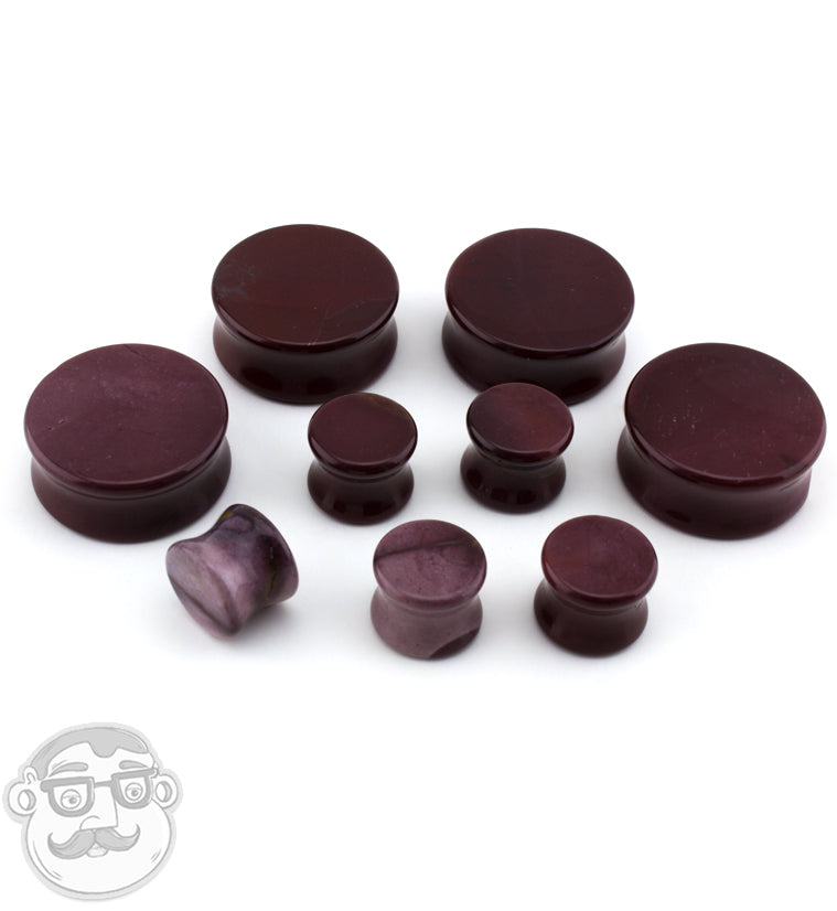 Mookaite Stone Plugs