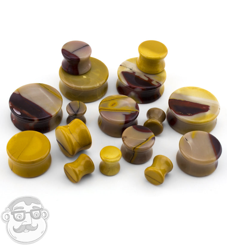 Mookaite Stone Plugs