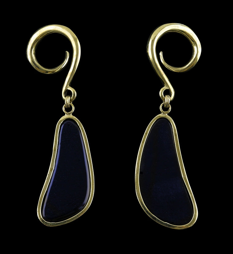 Mosaic Glass Hanging Ear Weights