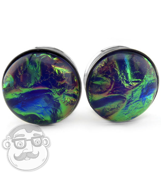 Nebula Foil Stainless Steel Plugs