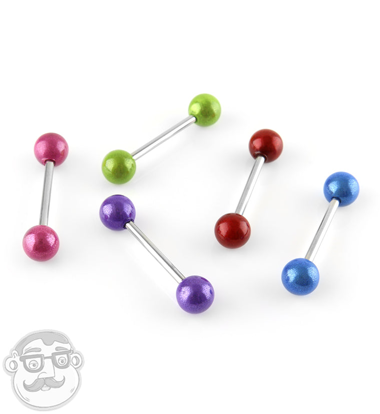 14G Color Echo Stainless Steel Barbell