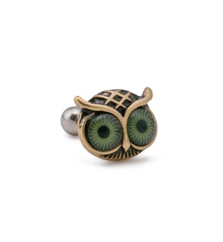 16G Noctua Owl Cartilage Barbell