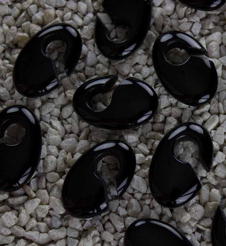 Black Obsidian Ear Weights
