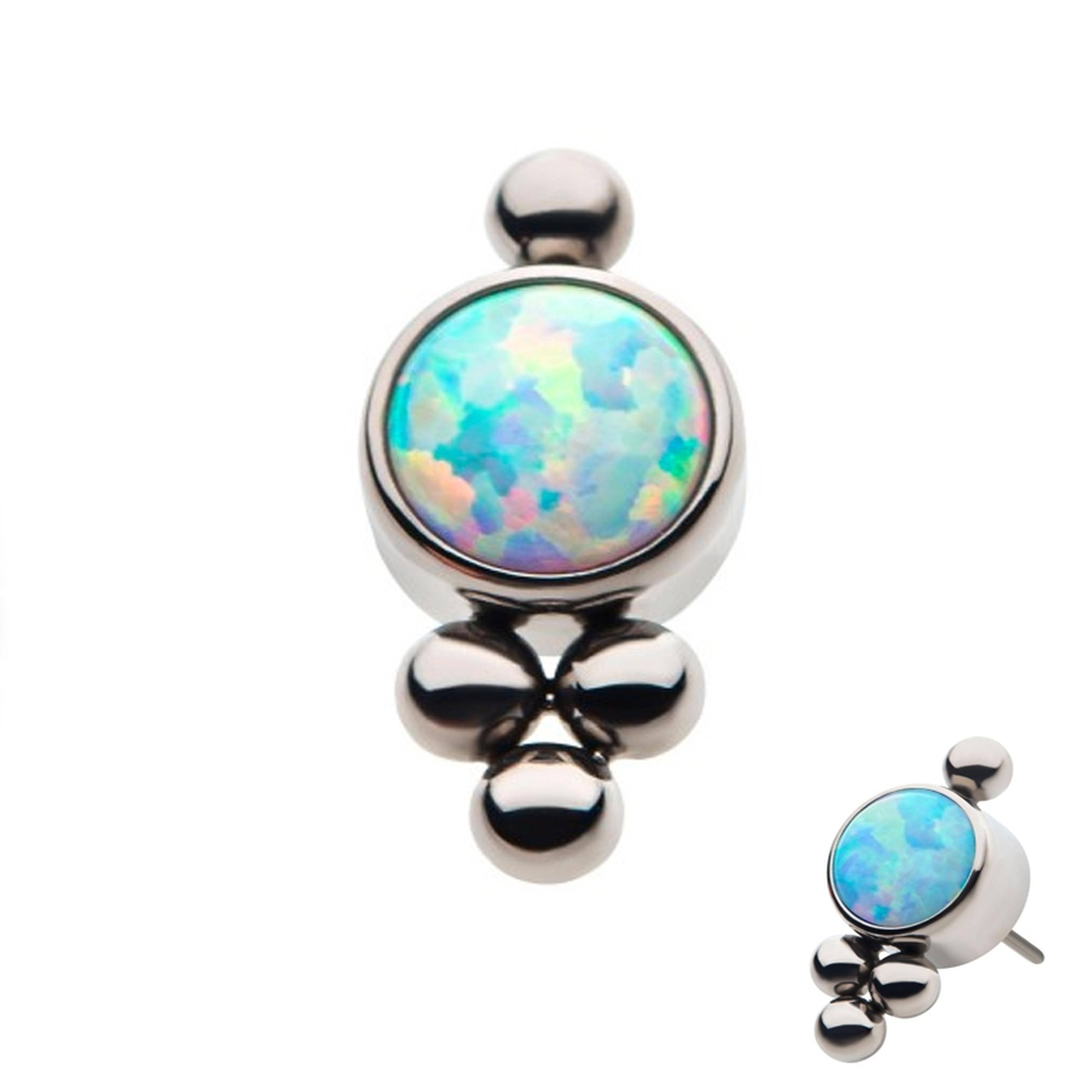 Sole Opalite Titanium Threadless Top