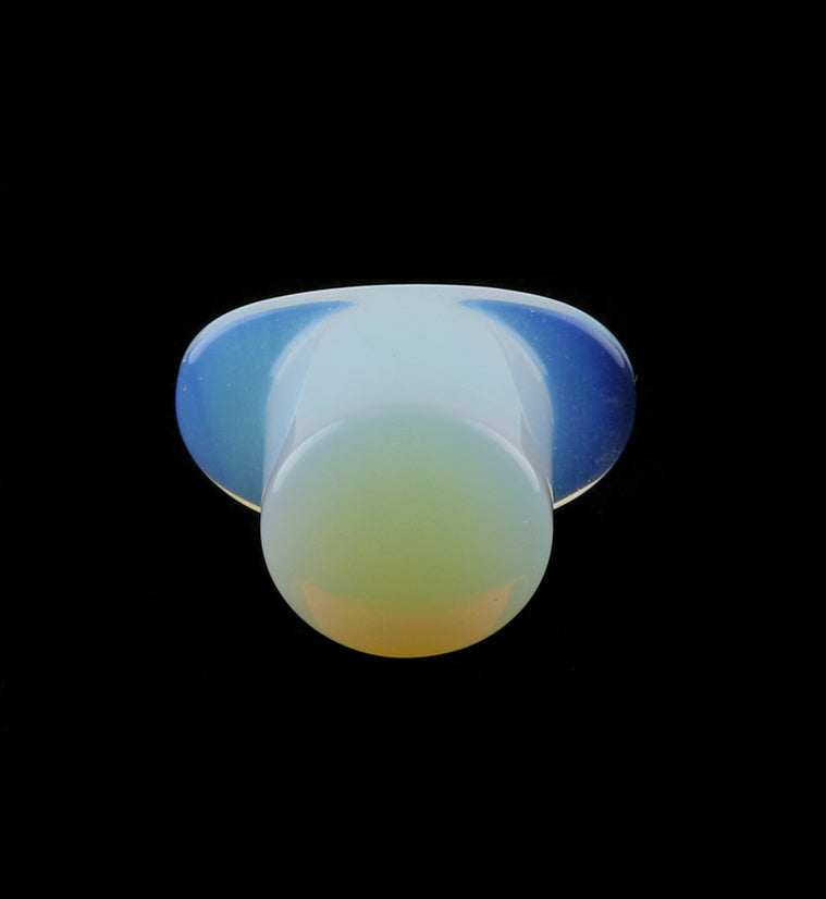 Opalite Glass Labret Plug