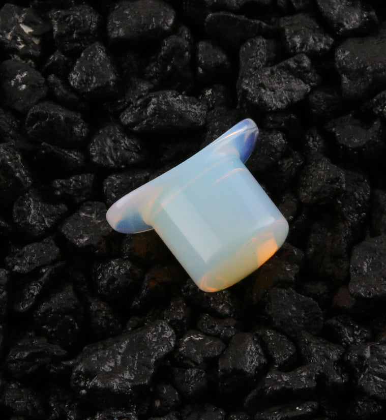 Opalite Glass Labret Plug