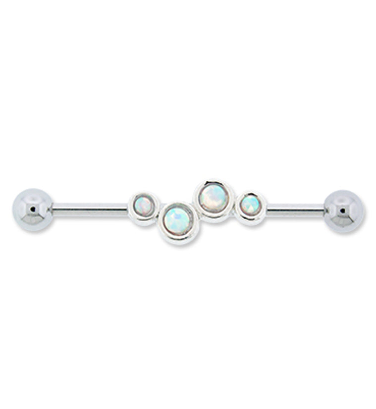 Iota Opalite Industrial Barbell