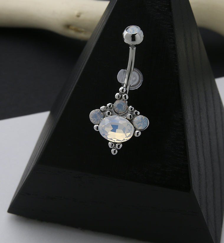 Opulent Opalite Belly Button Ring