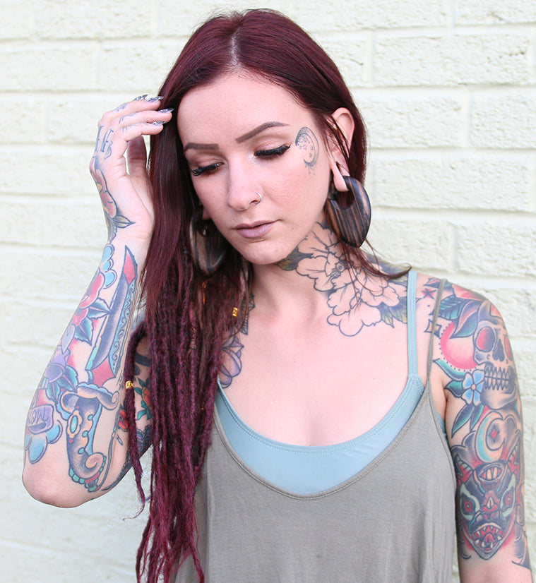 Splash Areng Wood Ear Weights