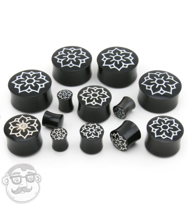 Lotus Flower Horn Plugs