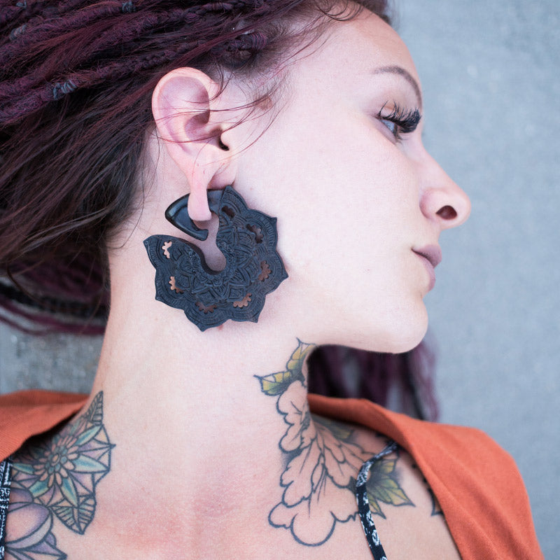 Mandala Ear Weights