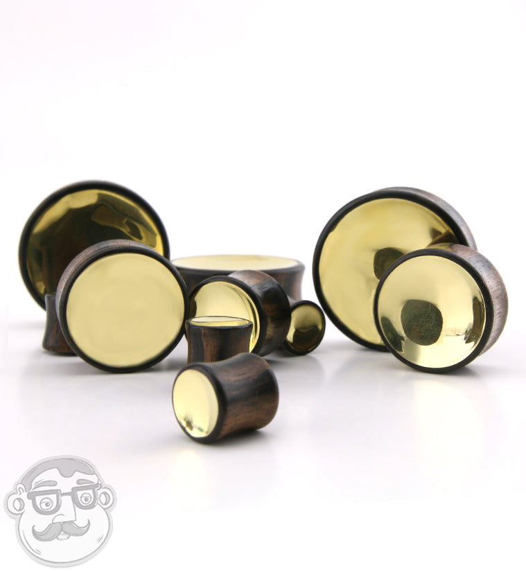Auda Brass Wood Plugs