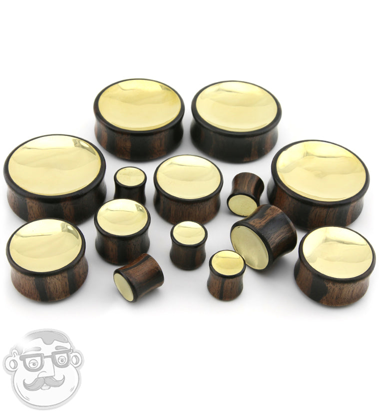Auda Brass Wood Plugs